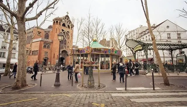 Montmartre Abbesses-artist Village Apartmán Paříž
